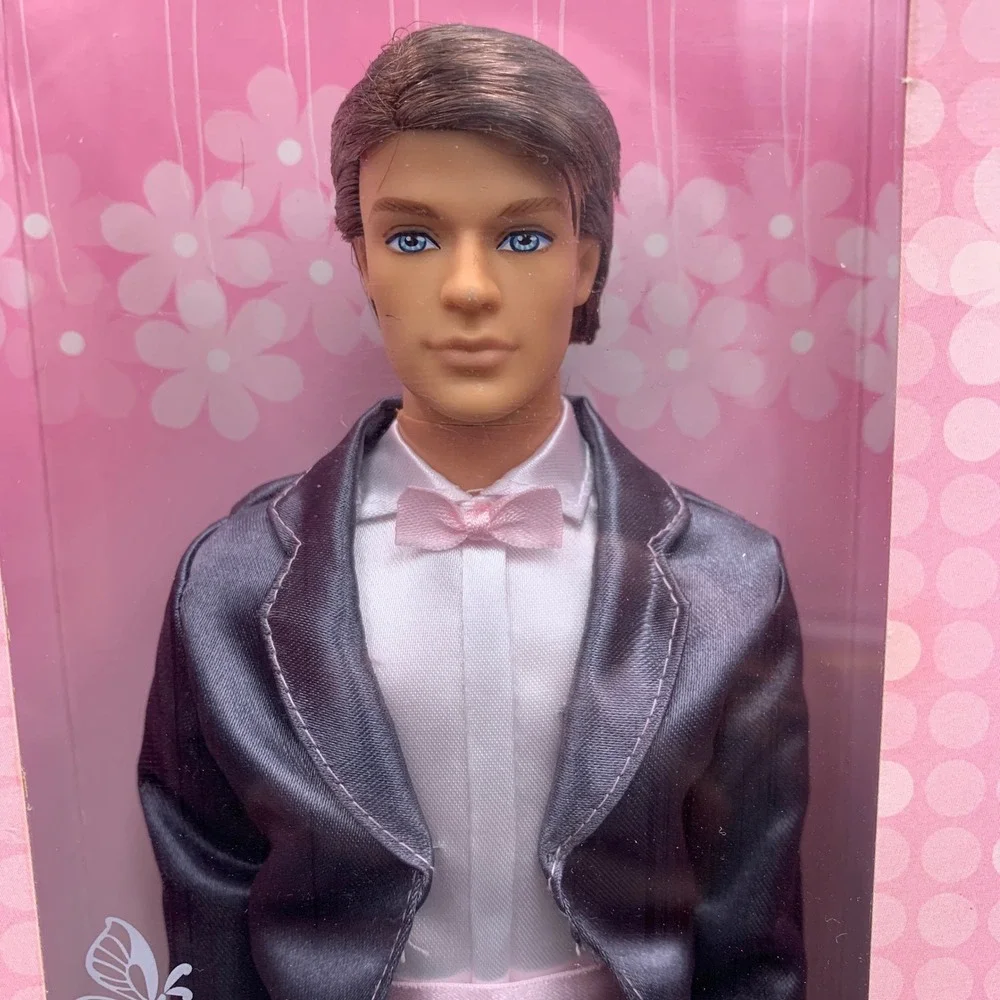 Mattel Barbie Ken Wedding Day Bride Groom Dolls K8583 K8739 2006 Twinkle Ring
